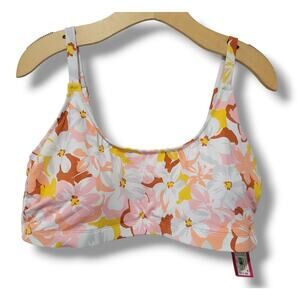 Xhilaration Juniors plus size floral Bralette Bikini top  - 22w